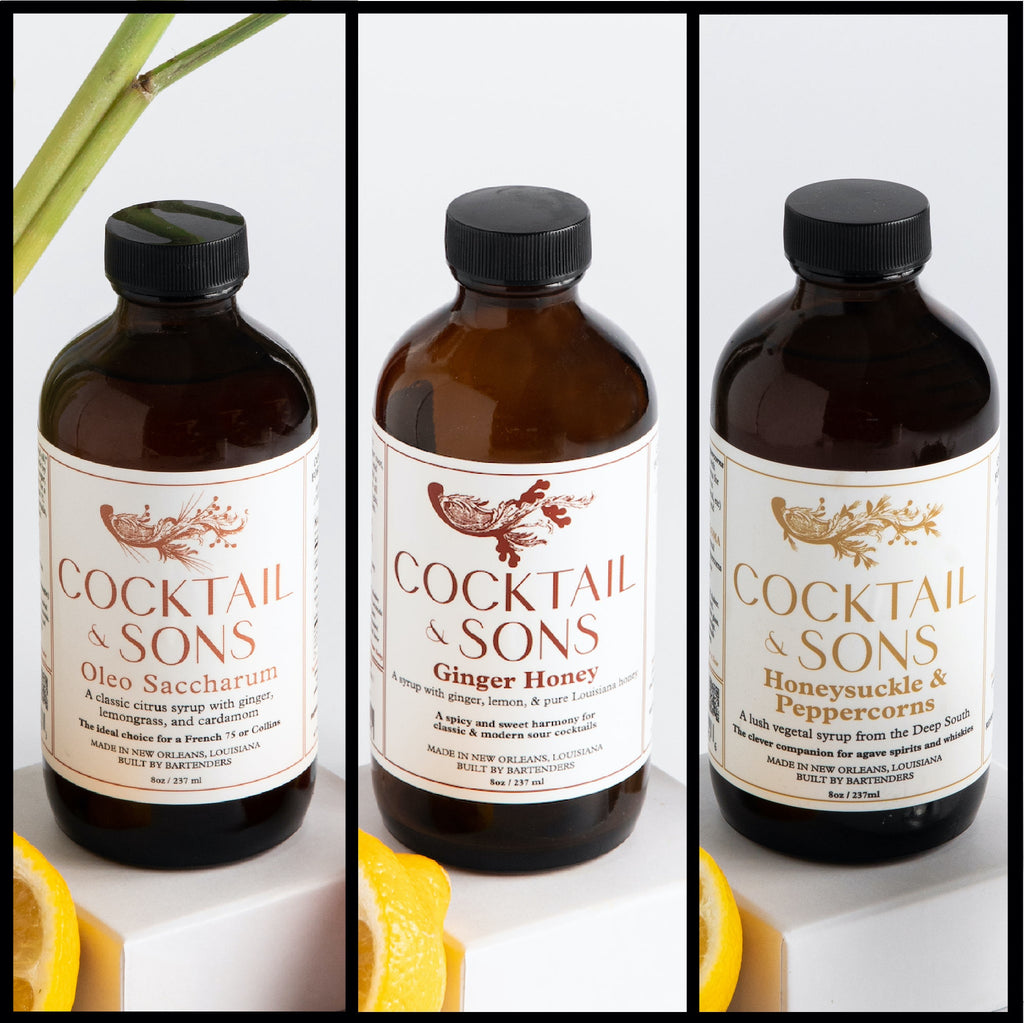 Craft Cocktail Syrup Pack: Agave (Tequila + Mezcal)