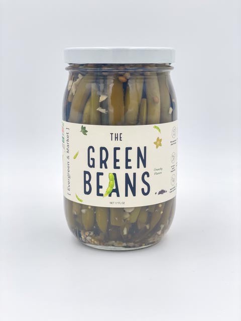 The Pickled Green Beans - Crisp, Tangy Flavor