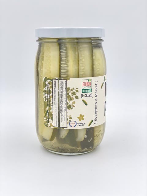 Dill Pickle Spears Crunch Flavor for Snacking and Meal Enhancements