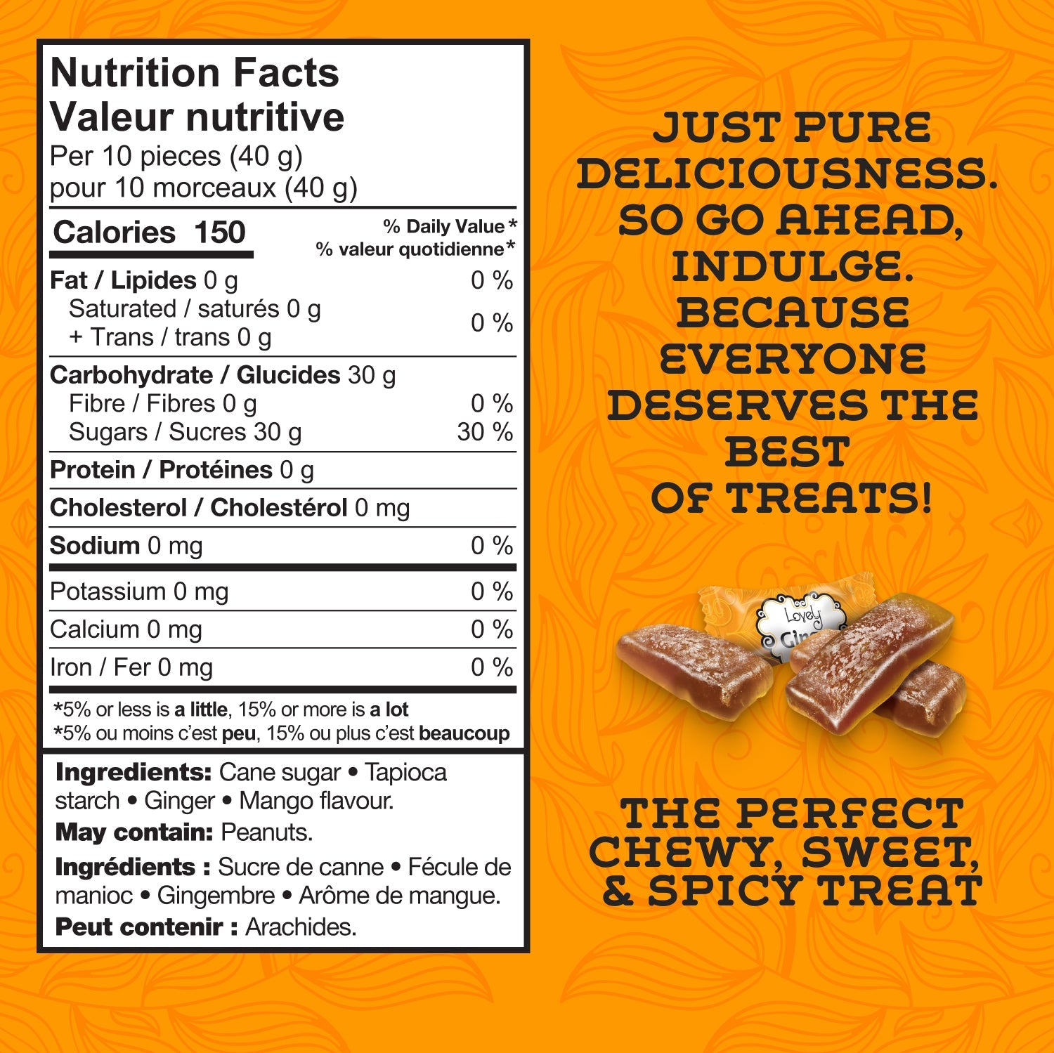 Mango Ginger Chews